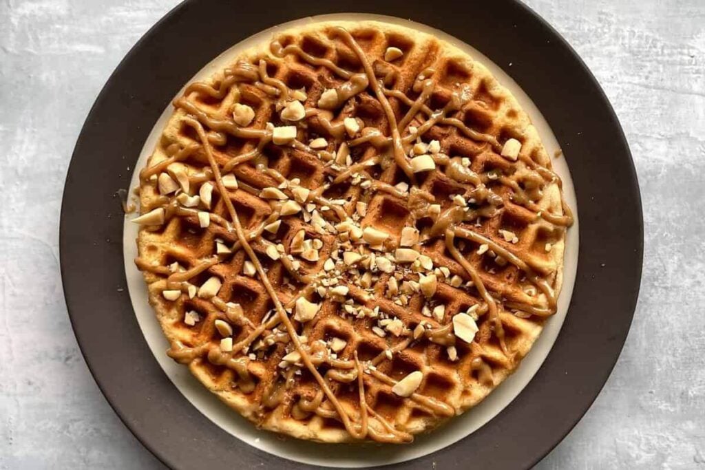 peanut butter waffles ugly duckling bakery