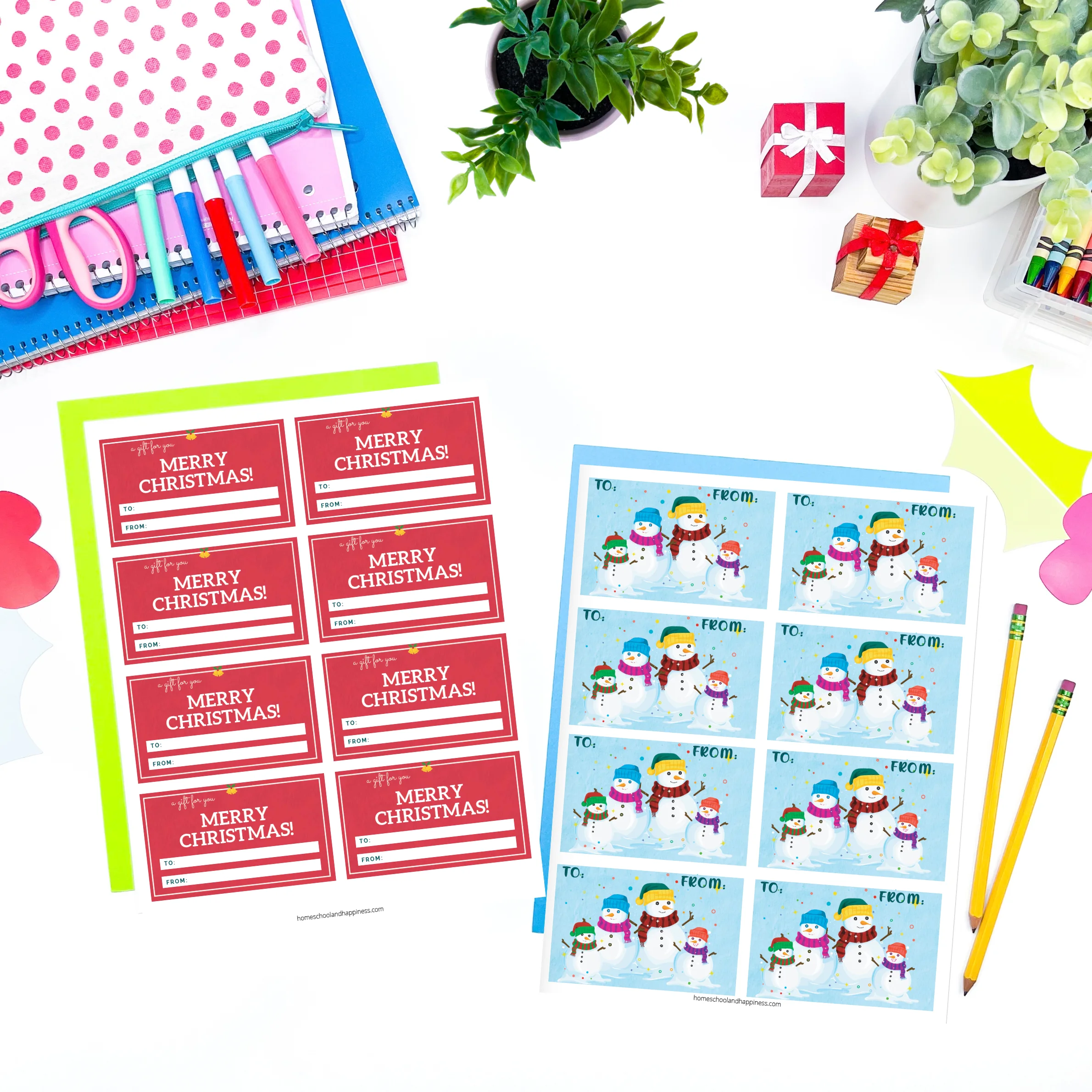 Free Printable Christmas Gift Tags