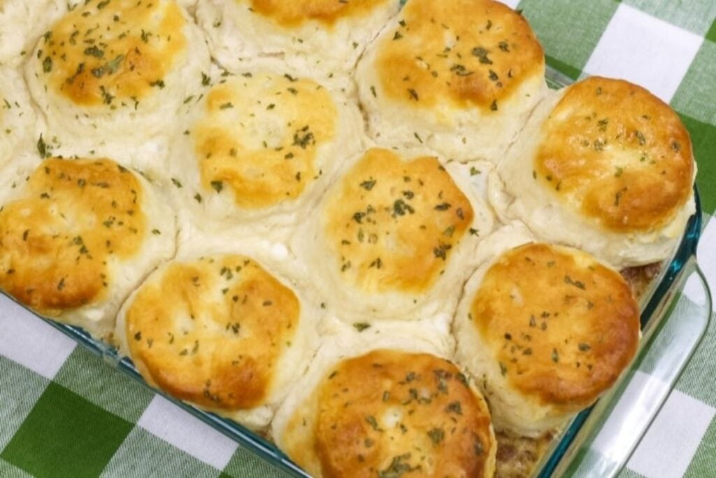 Biscuits and Gravy Casserole by Crayons and Cravings