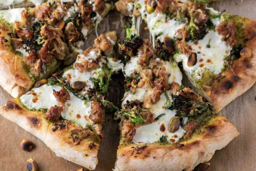 Broccoli Rabe Pizza