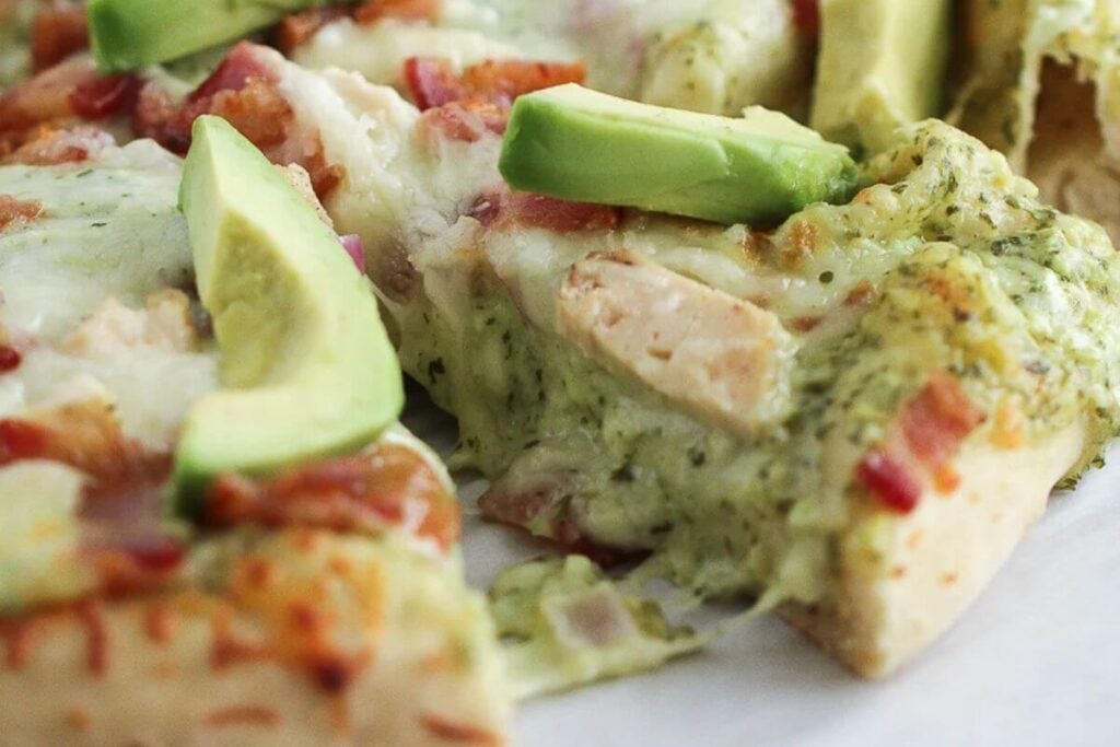 Chicken Bacon Ranch Pizza