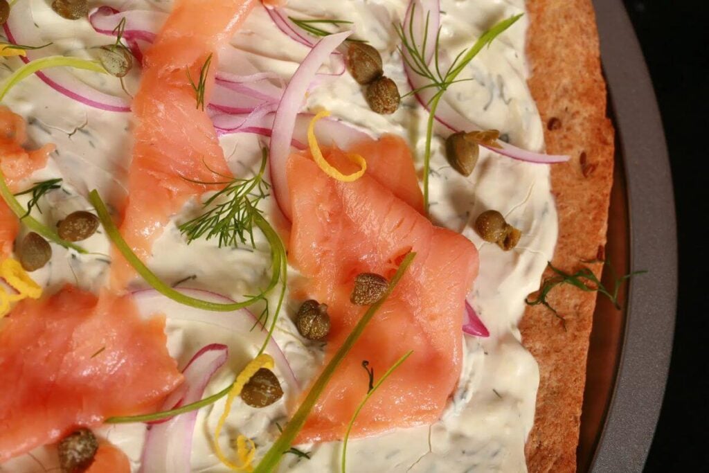 Smoked Salmon Pizza