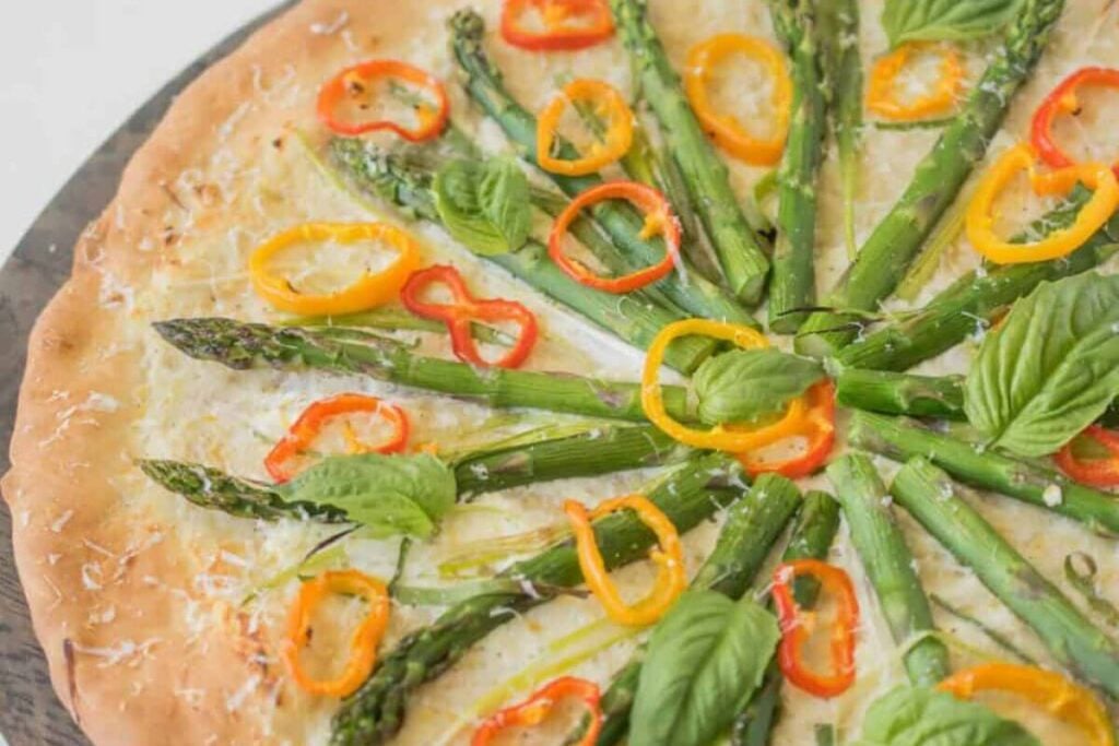 Spring Vegetable Pizza