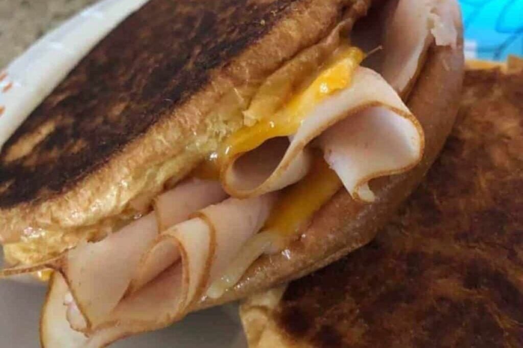 Turkey Cheese Melt Brioche Bun Sandwiches