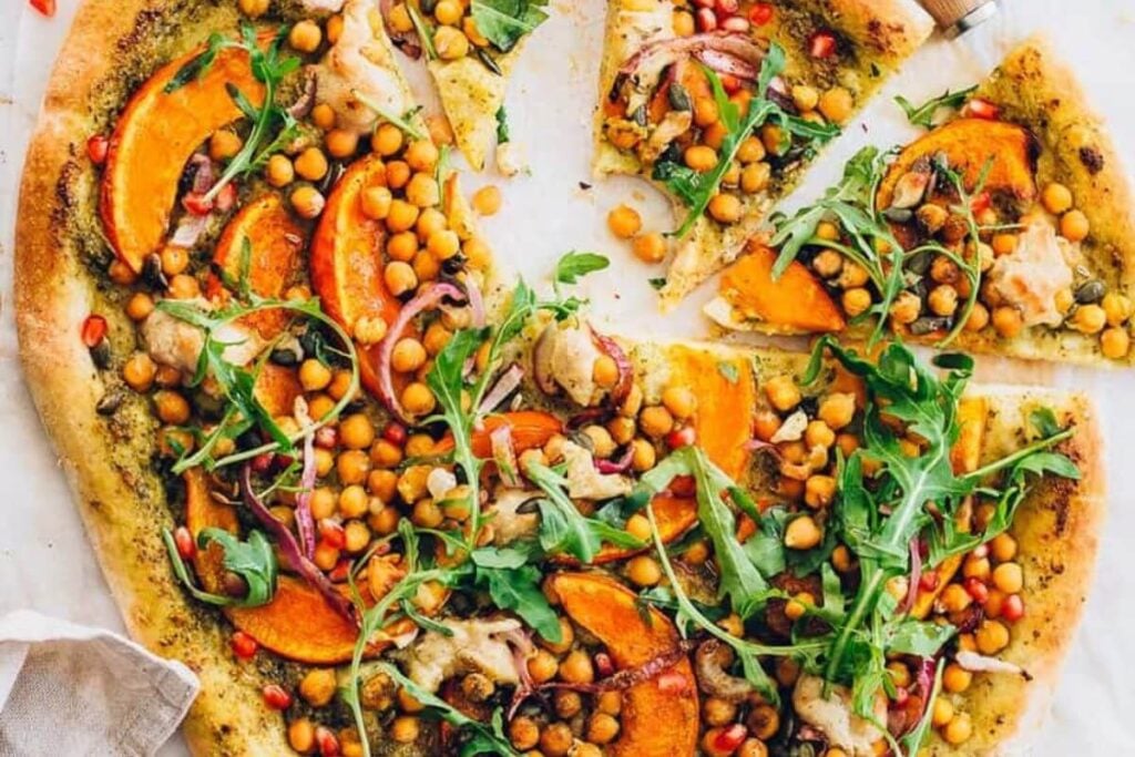 Vegan Pumpkin Pizza