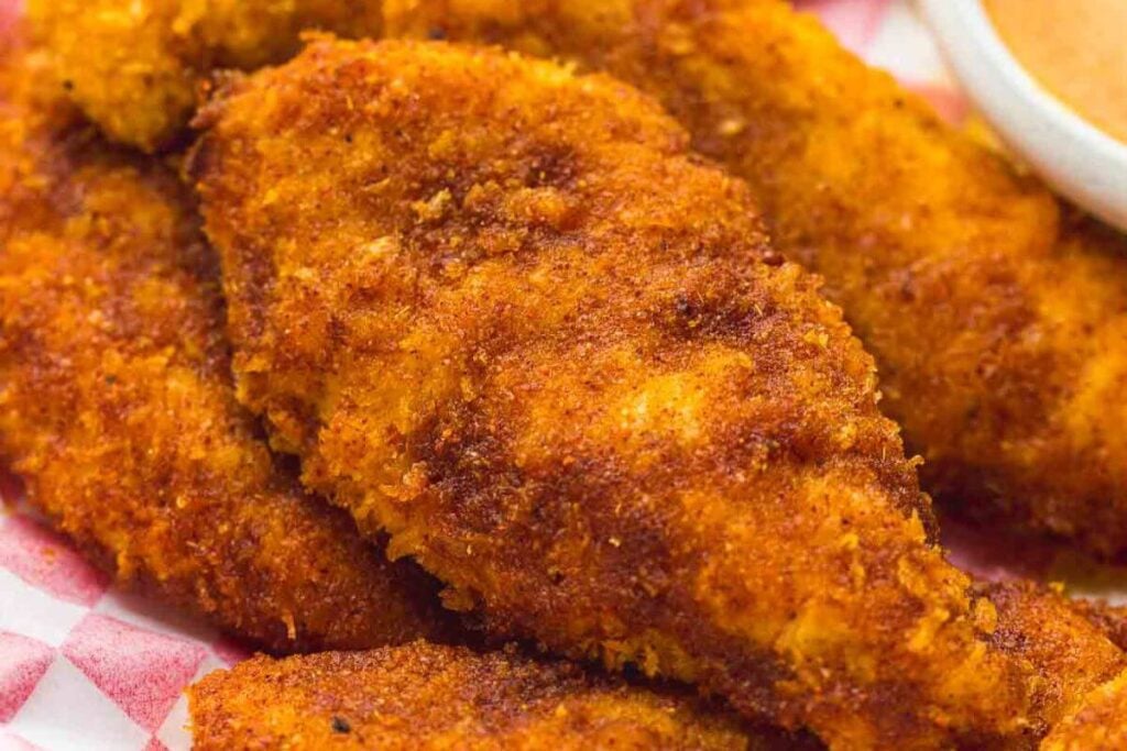 Air Fryer Nashville Hot Chicken by Little Sunny Kitchen