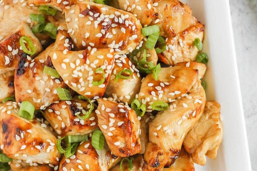 Air Fryer Teriyaki Chicken by Clean Plate Mama