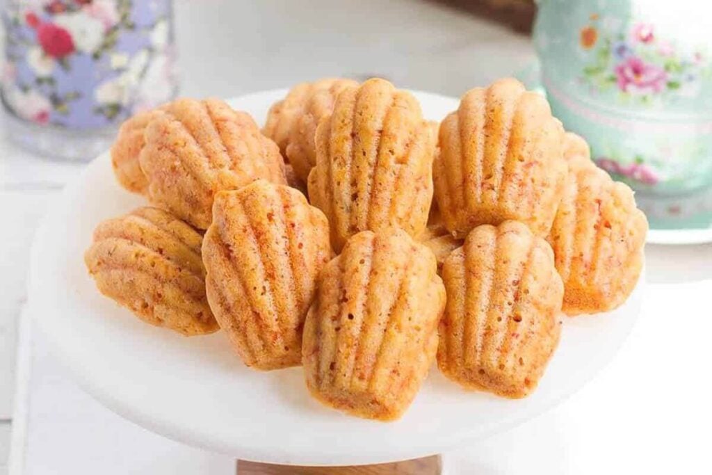 Carrot Cake Madeleines
