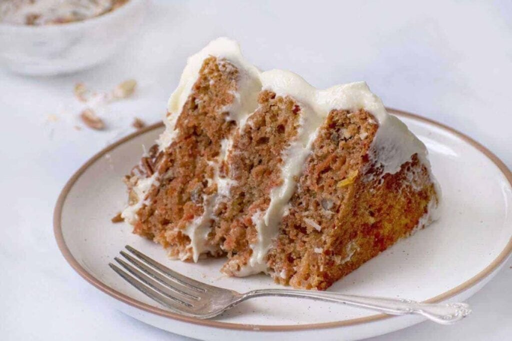 Restaurant Style Carrot Cake