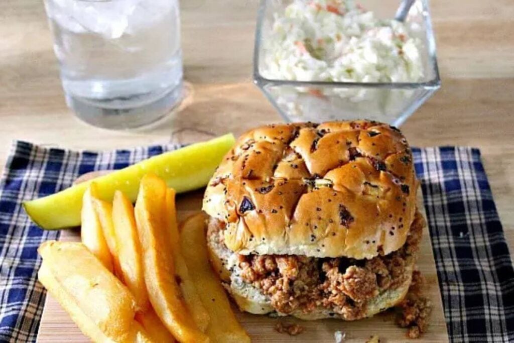 Instant Pot Turkey Sloppy Joes by Freezer Meals 101