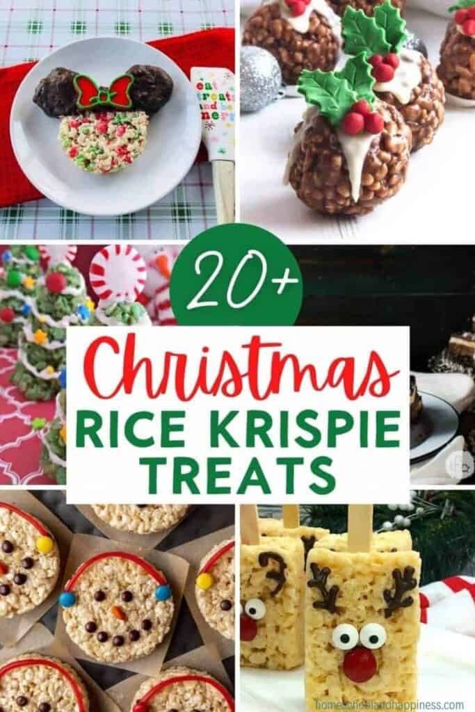 Christmas Rice Krispie Treats for the Holidays