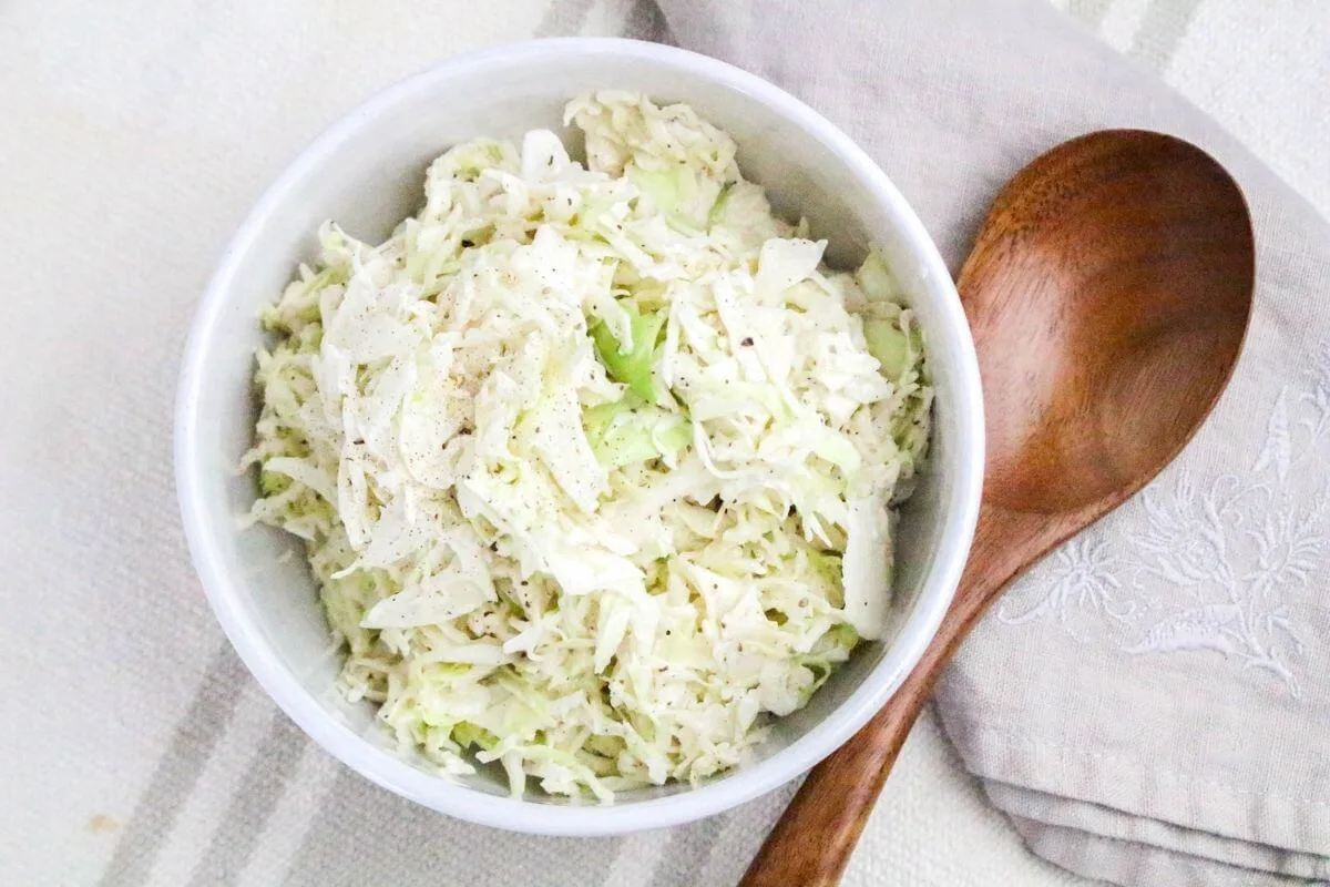 How to Make Angel Hair Coleslaw Side Dish