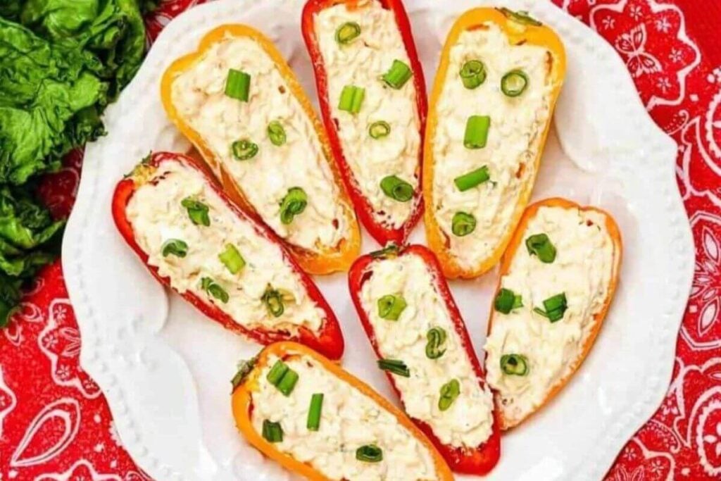 spicy stuffed peppers with cream cheese
