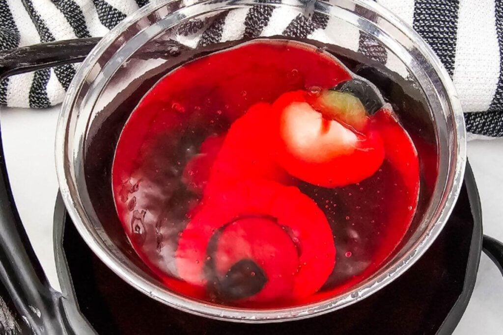 Creepy Eyeball Jello Cups by Busy Little Chefs