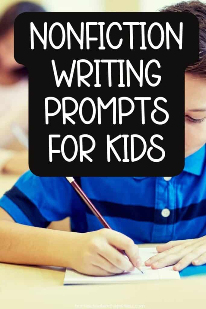 Nonfiction Writing Prompts for Kids