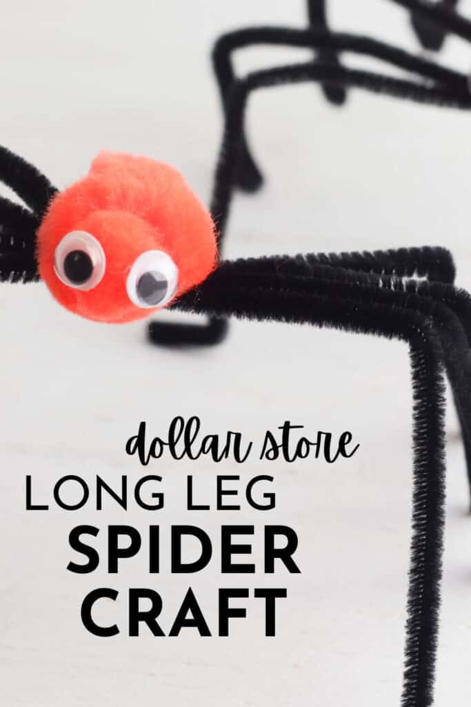 Daddy Long Legs Plush Spider