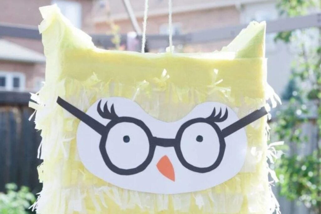 Owl Pinata by Sustain My Craft Habit