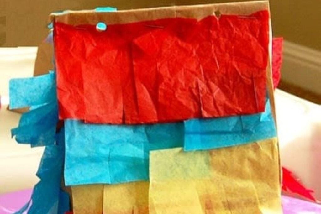 Paper Sack Pinata by Scattered Thoughts of a Crafty Mom