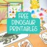 Dinosaur Printables for Kids - Free Dinosaur Printable Activities