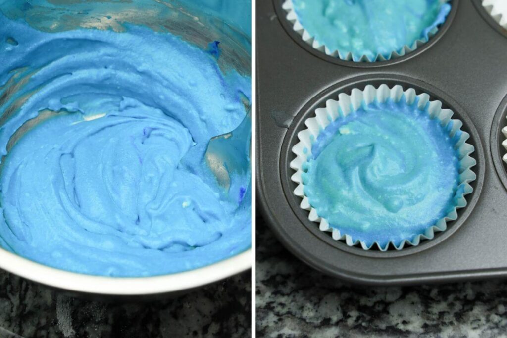 How to Make Cute Shark Fin Cupcakes 2