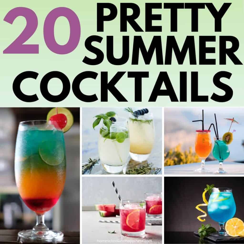 20 Pretty Summer Cocktails You Must Try