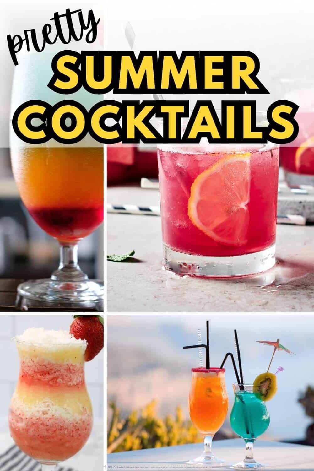 20 Pretty Summer Cocktails You Must Try