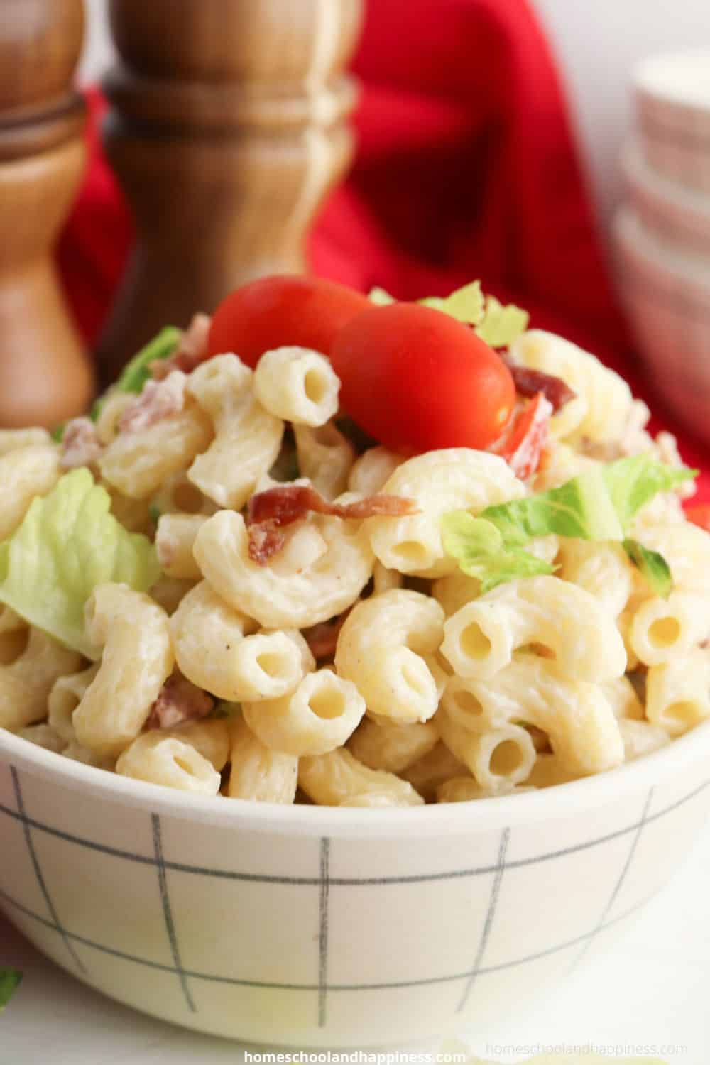 Easy BLT Pasta Salad Recipe