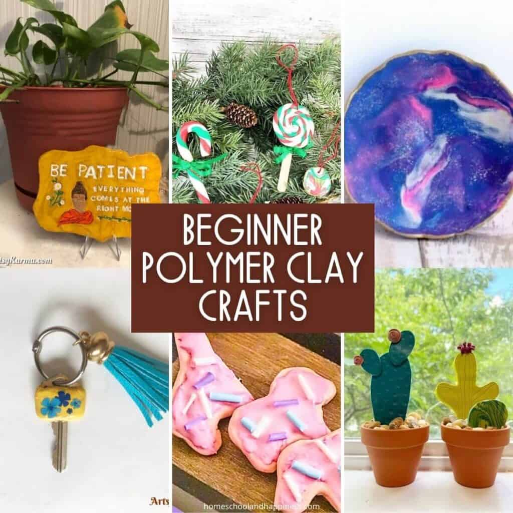 12+ Adorable Beginner Polymer Clay Crafts Anyone Can Make