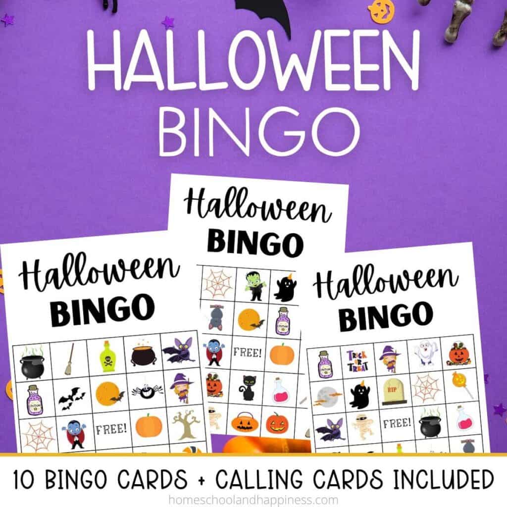 Halloween Bingo Free Printable Game