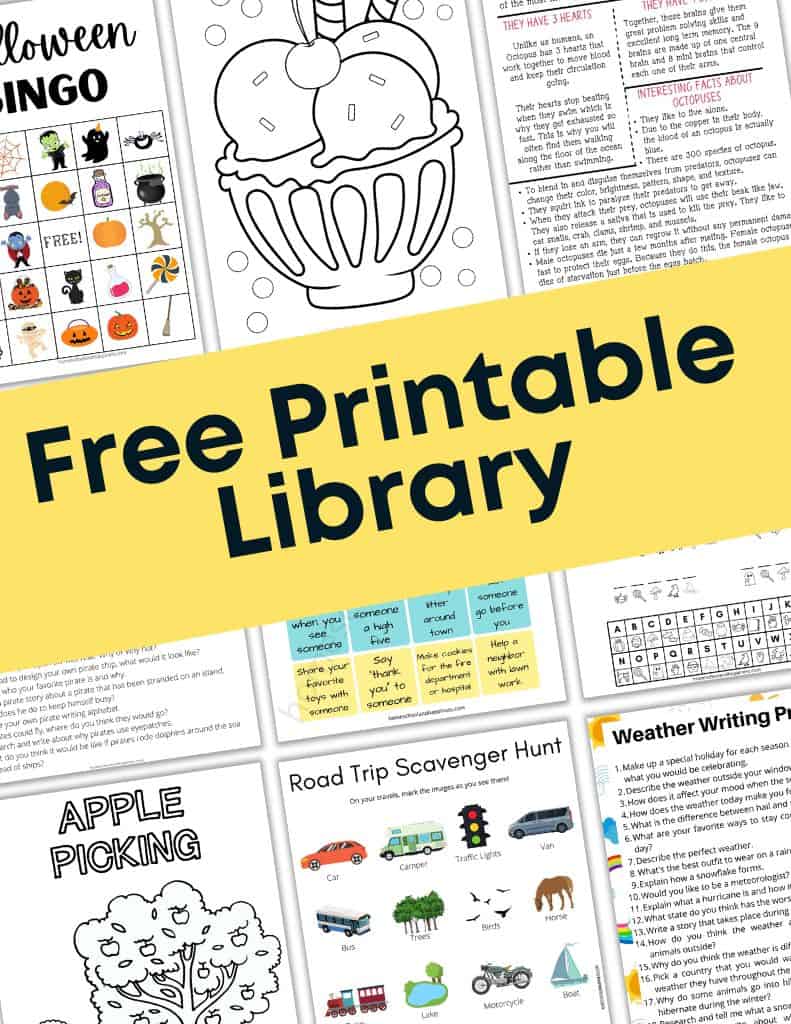 printable-library