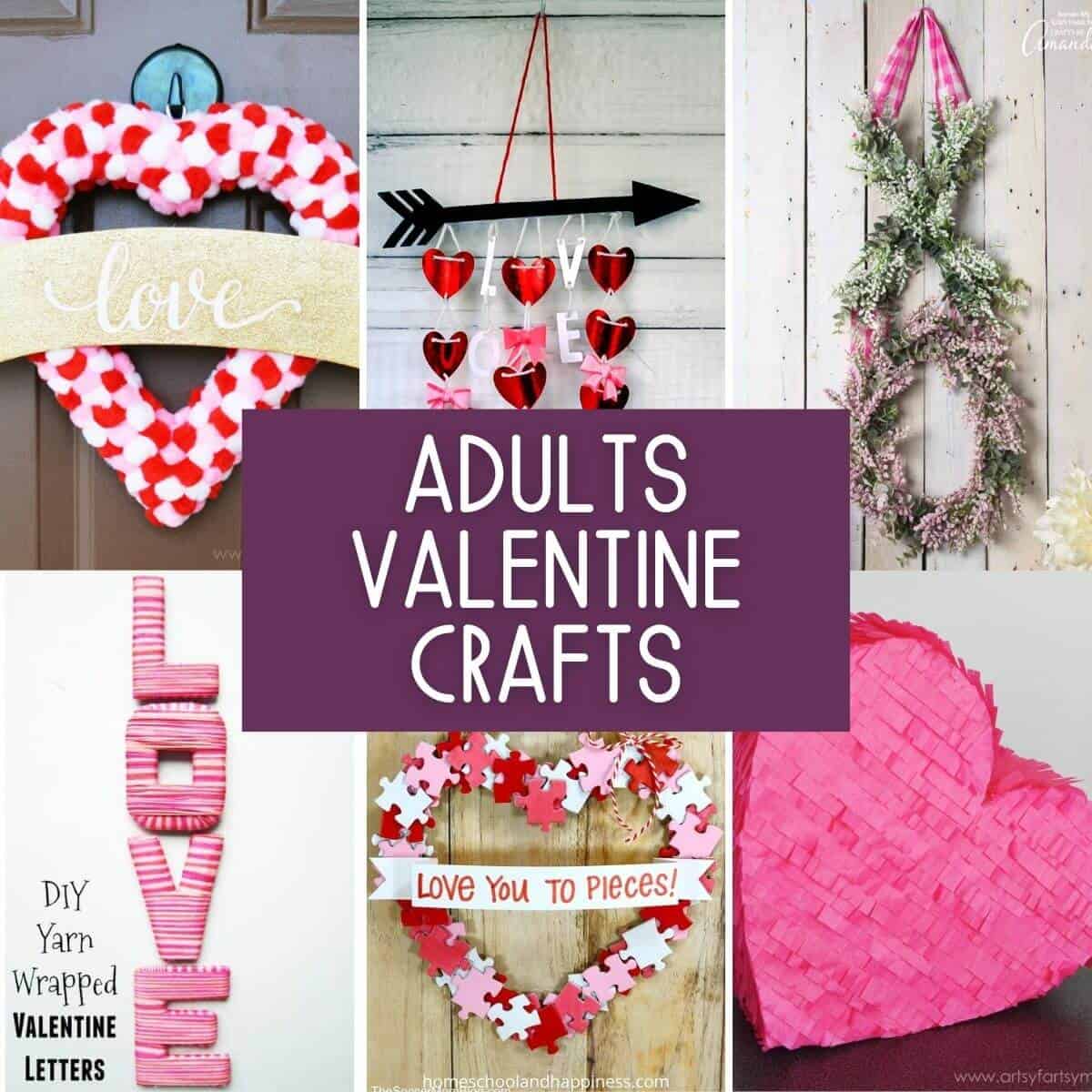 54 Adult Valentines Day Crafts That Are Easy and Adorable
