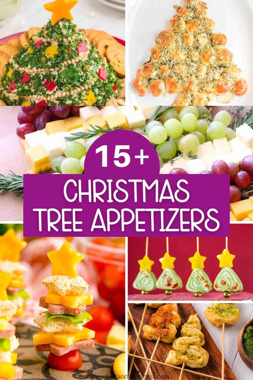15+ Easy Christmas Tree Appetizers for the Holidays