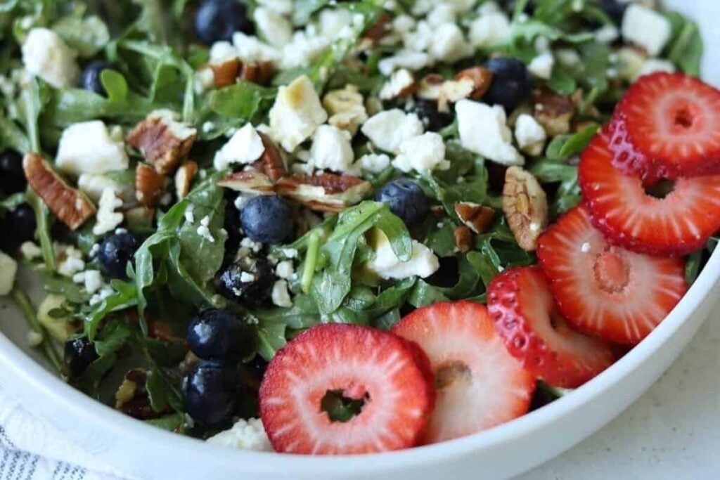 Spring Strawberry and Pecan Salad by Simple Made Eats