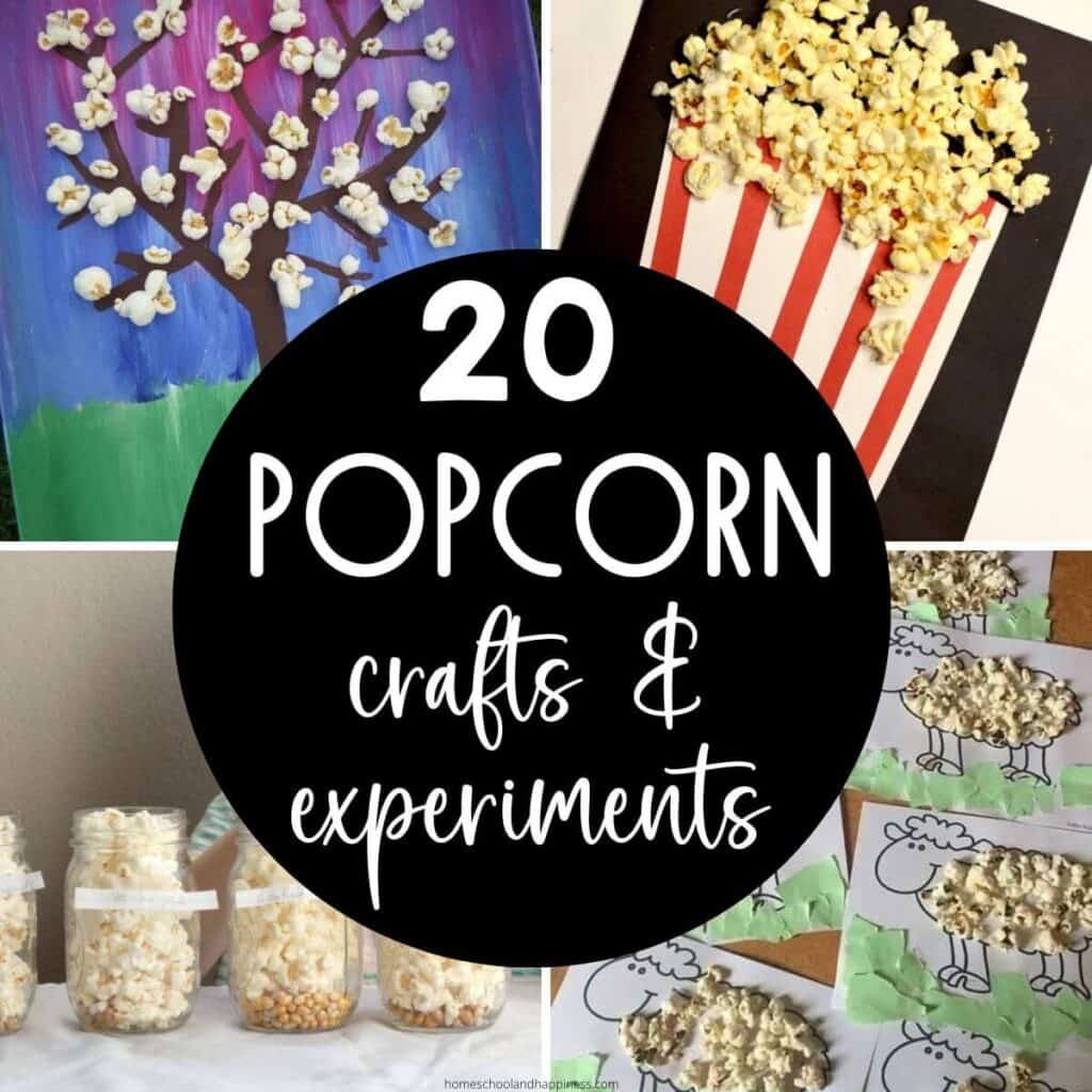 20 Fun Popcorn Crafts For Kids Popcorn Science Experiments 20 Fun Popcorn Crafts For Kids Popcorn Science Experiments