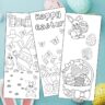 3 Free Printable Easter Coloring Bookmarks for Kids