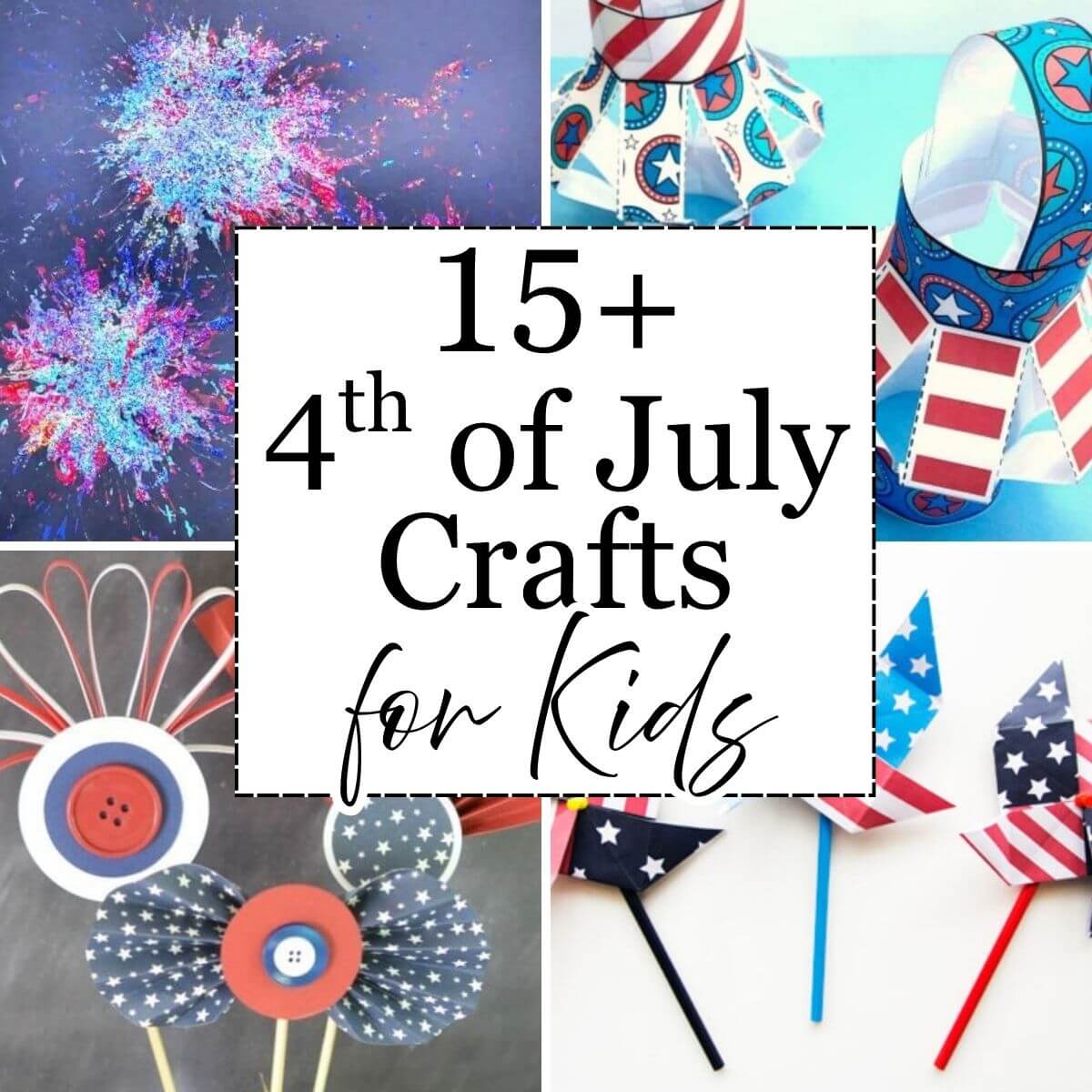 Easy 4th of July Crafts for Kids