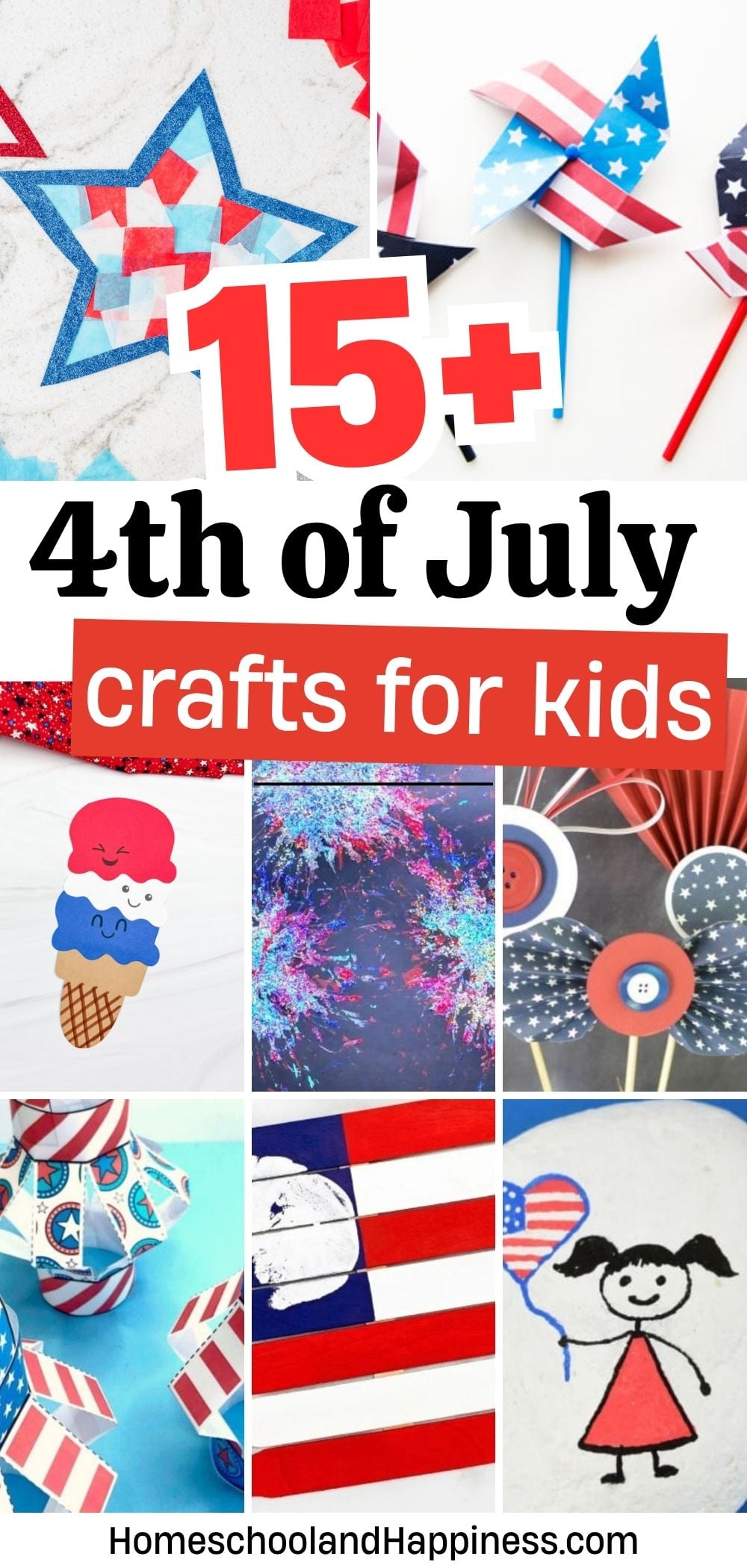 Easy 4th of July Crafts for Kids