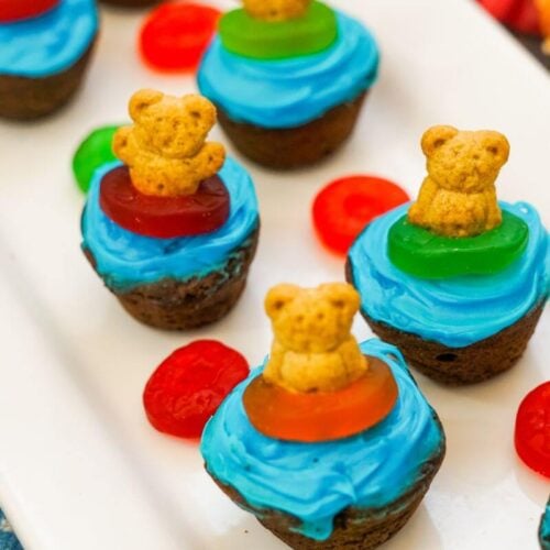 Teddy Bear Brownie Bites