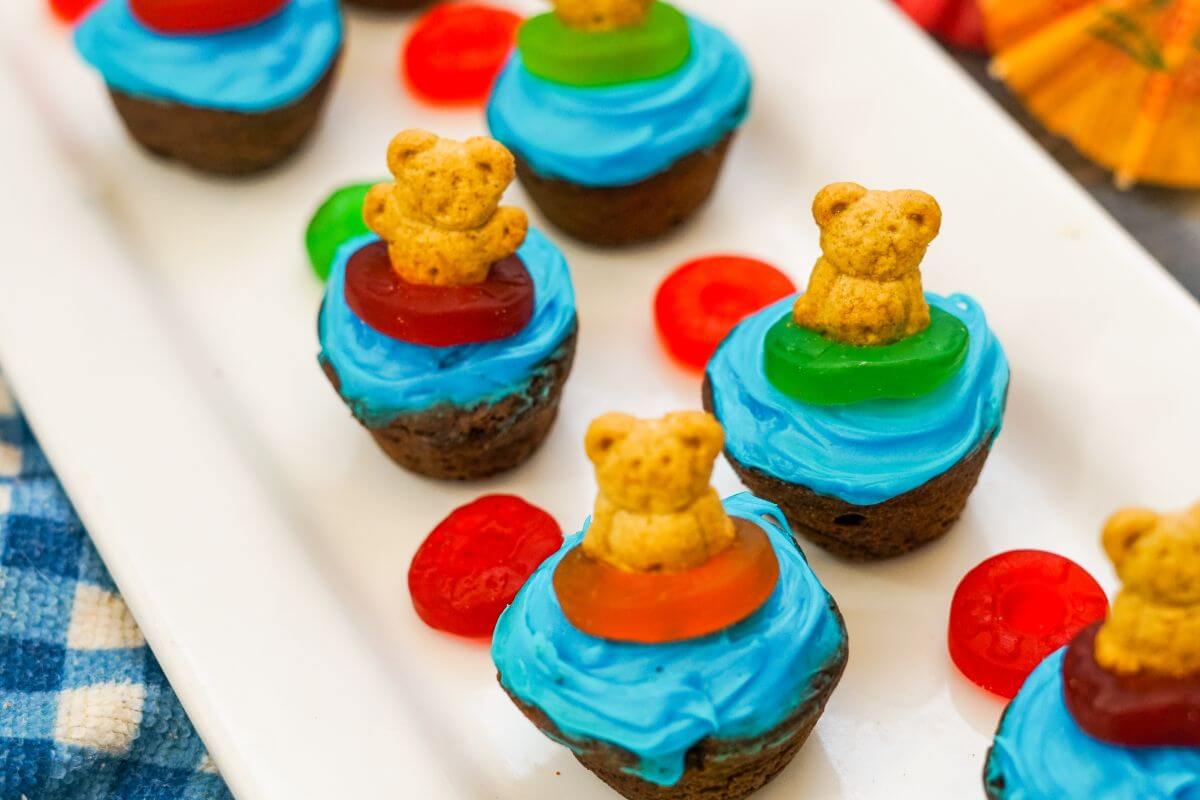 Teddy Bear Brownie Bites