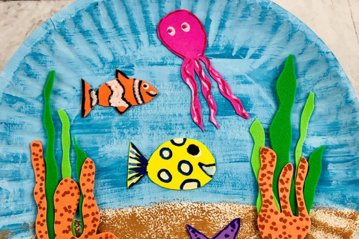 Paper Plate Ocean Crafts