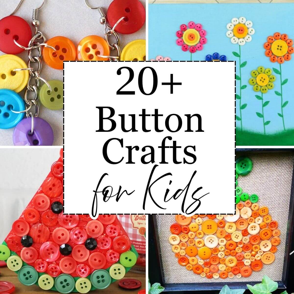 Button Crafts for Kids