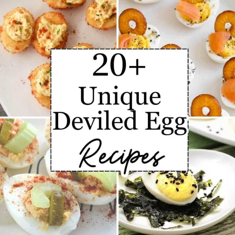 Deviled Egg Recipes Unique