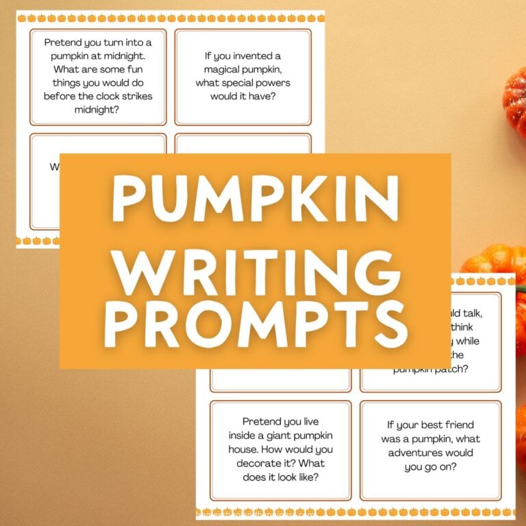 pumpkin writing prompts