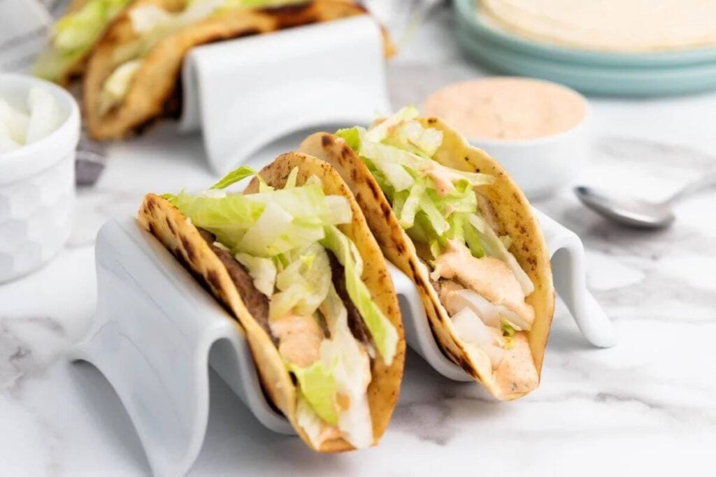 Smash Burger Tacos by This Family Eats