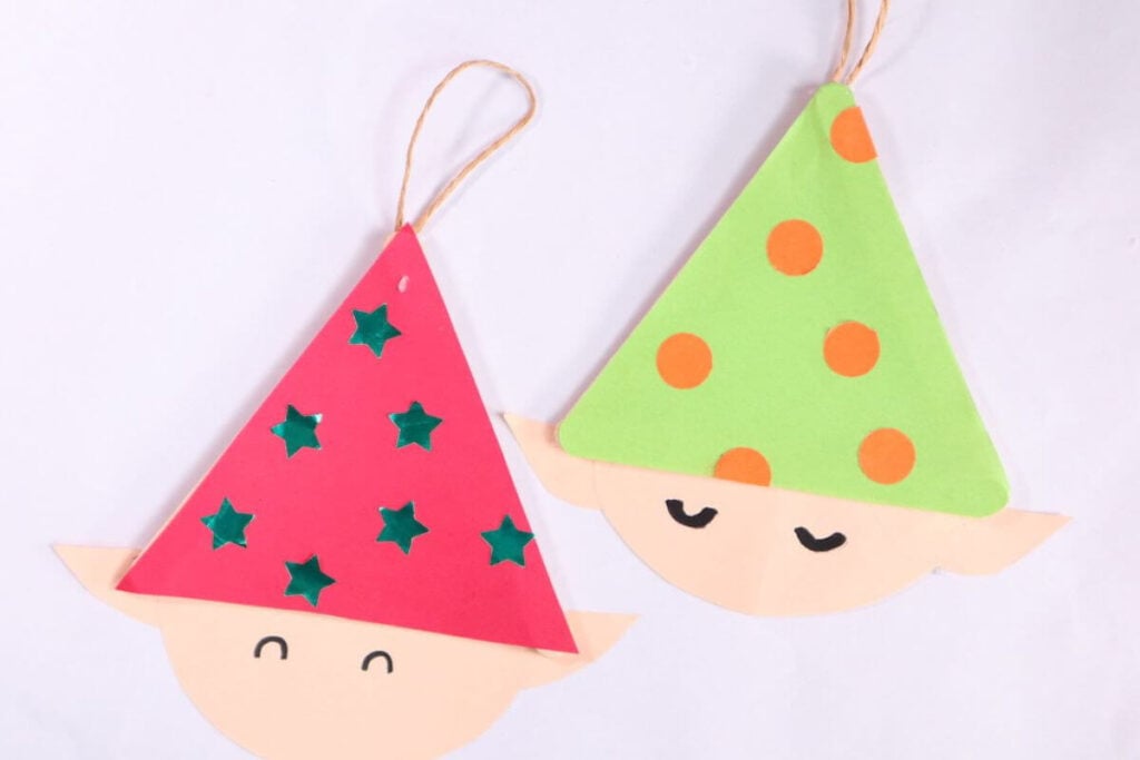 Elf Christmas Ornament by The Purple Yarn