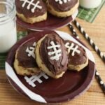 Easy Football Cinnamon Rolls