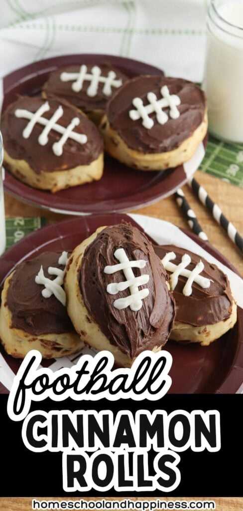 Game Day Cinnamon Rolls Pinterest