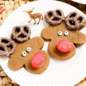 Gingerbread Reindeer Cookies