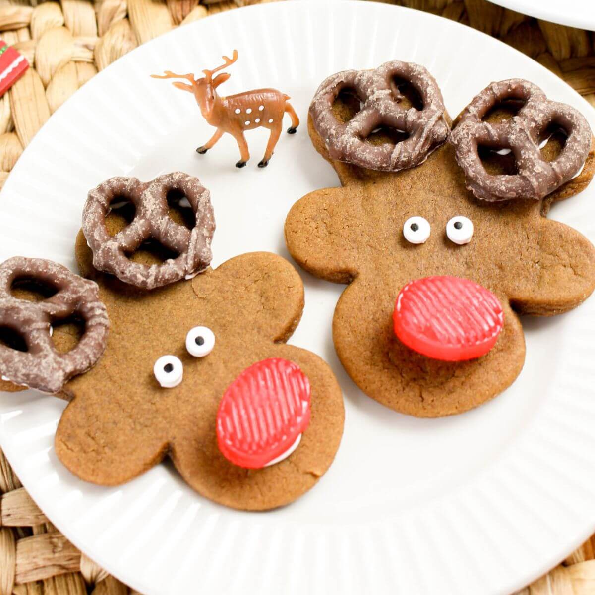 Gingerbread Reindeer Cookies