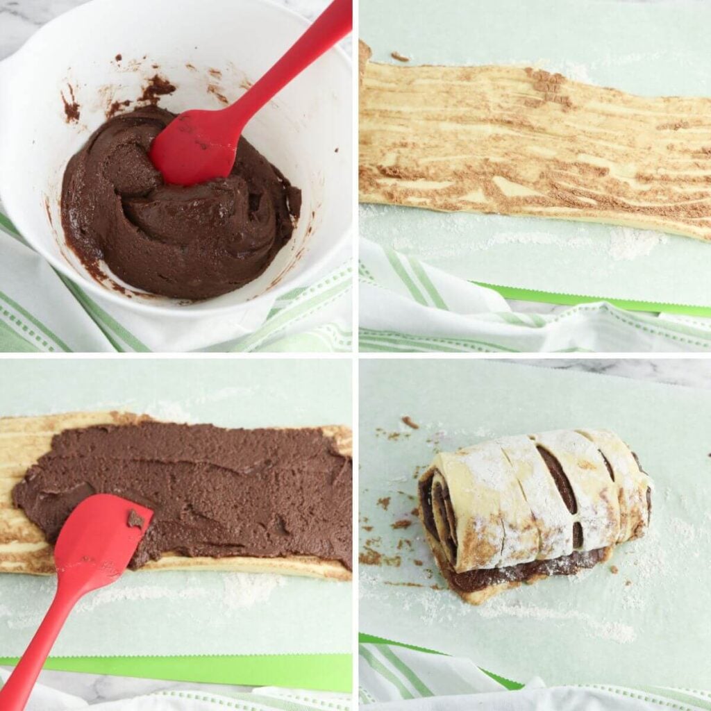 How to Make Brownie Swirl Cinnamon Rolls